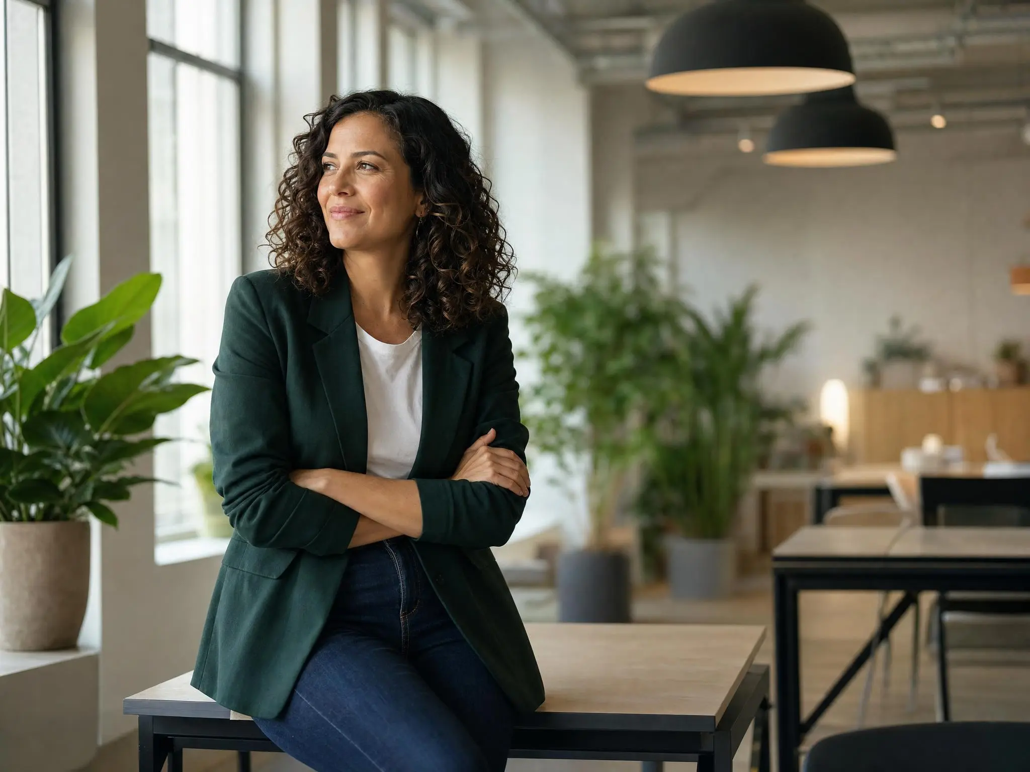 A magazine editor pausing at her desk to think through what the last issue told her.